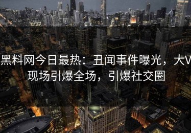 黑料网今日最热：丑闻事件曝光，大V现场引爆全场，引爆社交圈