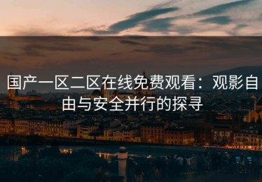 国产一区二区在线免费观看：观影自由与安全并行的探寻